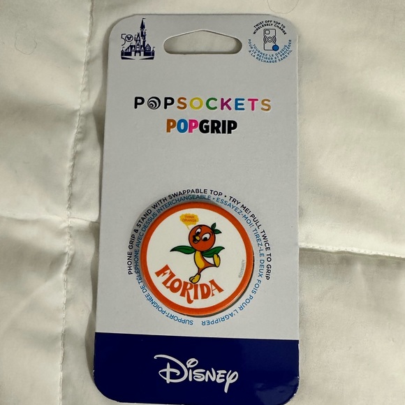 Popsocket - Orangebird - Popgrip - Swappable NWT - Picture 1 of 3